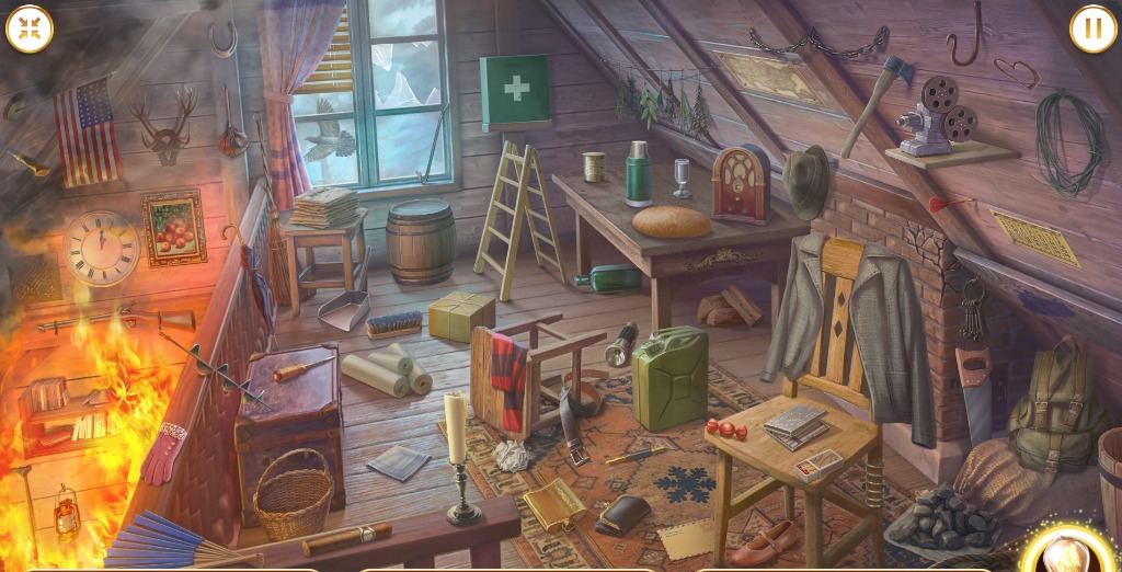June's Journey: Hidden Objects: Chapter 82 - Kidnapped - 410. Cabin Attic Hidden Objects - Let's ...