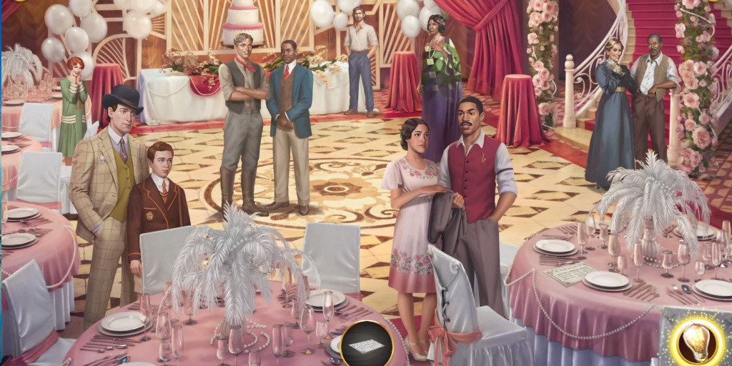 Find and tag all the hidden objects for Estate Ballroom in June's Jour...